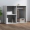 Gossi dulap de dressing, gri sonoma, 80x40x65 cm, lemn prelucrat