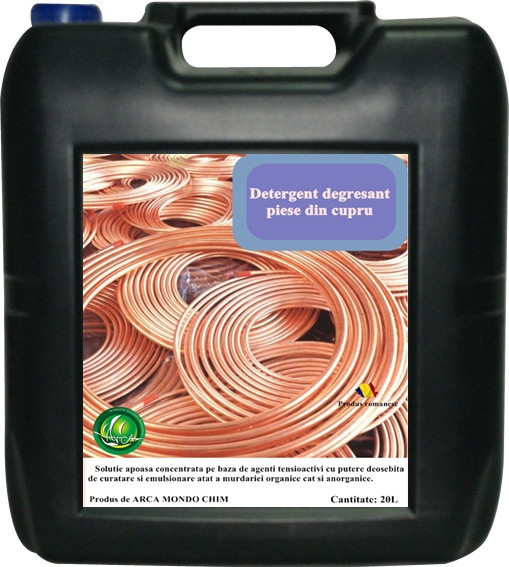 Detergent degresant piese din cupru Arca Lux, Bidon 20L