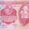 Bancnota Uruguay 500 Nuevo Pesos (1985) - P63b UNC ( serie C )