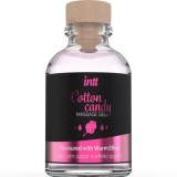 INTT MASSAGE &amp; ORAL SEX - MASSAGE GEL WITH COTTON CANDY FLAVOR AND HEATING EFFECT