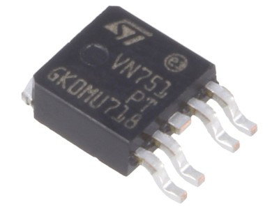 Power switch high-side 2,5A, 5,5&amp;ndash;36V foto