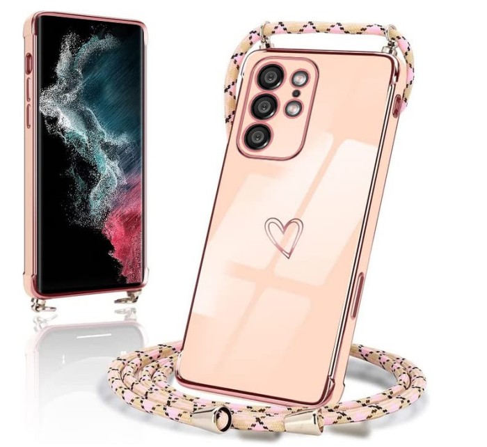 Husă cu șnur pentru Samsung Galaxy S23 Ultra E-Lusch
