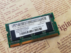 Memorie RAM laptop Infineon 512Mb DDR1 333Mhz PC2700 SODIMM foto