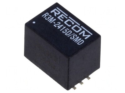 Convertor DC/DC 3W 9-36V la 15V SMD R3M-2415D foto
