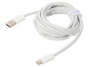Cablu USB 2.0 A la C 2m alb textil 100W, Baseus