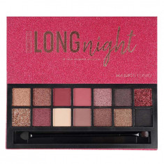 Paleta Profesionala de Farduri MAGIC STUDIO, City Rules, LONG night, 14 Color Eyeshadow Collection, 14 g foto