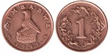Zimbabwe 1991 - 1 cent UNC