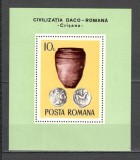 Romania.1976 Arheologie daco-romana-Bl. XR.771