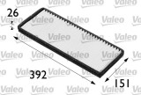 VALEO 698164 VALEO ESSENTIAL Filtru, aer habitaclu