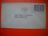 HOPCT PLIC S FDC NR 760 FRANTA - DRAPEL -1943 -SUA -CIRCULAT