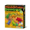 Joc modeleaza si picteaza dinozauri, Mould &amp;#038; Paint Dinosaur, 4M