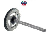Ax pedalier moped Piaggio Boss - Boxer - Ciao - Grillo - Si - Super Bravo 2T AC 50cc (28 dinti)