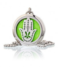 Colier aromaterapie Hand of Fatima, 30mm - Ancient Wisdom foto