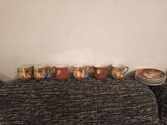 Set complet Satsuma vechi cu filigran foto