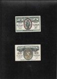 Set Notgeld 25 + 50 pf Ahrensb&ouml;k, Europa