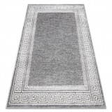 Covor MATEO 8033/644 Modern grecesc, cadru - structural gri, 80x150 cm
