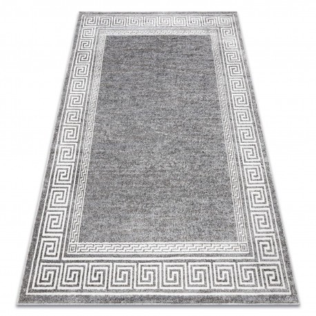 Covor MATEO 8033/644 Modern grecesc, cadru - structural gri, 80x150 cm