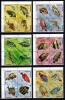 Burundi 1974, Mi #1034-1057**, fauna, pesti tropicali, serie completa 24 valori in blocuri de 4, MNH! Cota 45 &euro;!, Natura, Nestampilat
