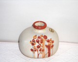 Cumpara ieftin Vaza gresie decor floral, hand made - design Einar Paulsen, SOHOLM Danemarca