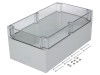 Carcasa universala FIBOX EURONORD gri, IP67 IK08, Policarbonat, Dimensiuni 200x360x151mm, Cod PCT 203615