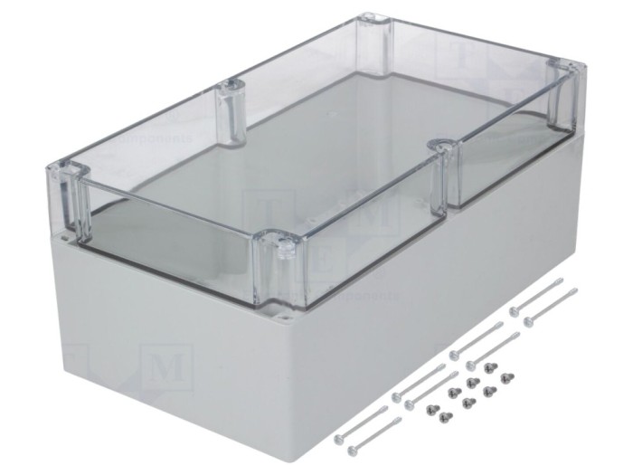 Carcasă universală gri IP67 IK08