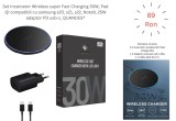 Cumpara ieftin Incarcator Wireless Fast Charging Pad QI, 15W, Negru