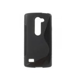 Husa Silicon S-Line Neagra LG K10 (K430) Protectie Premium