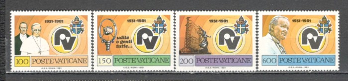Vatican.1981 50 ani Radio Vatican SV.531