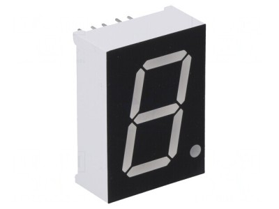 Afișaj LED cu 7 Segmente 20.4mm Albastru foto