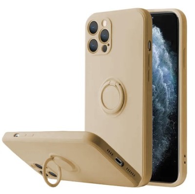 Husa iphone 13 mini-iphone 11 husa-huse iphone 12 pro max iPhone 12 Pro Max, Bej foto
