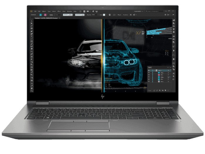 Laptop HP ZBook Fury 17 G7, Intel Core i7 10850H 2.7 GHz, nVidia Quadro RTX 5000 Max-Q 16 GB GDDR6, Wi-Fi, Bluetooth, WebCam, Display 17.3&quot; 1920 by 10