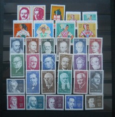 SERII GERMANIA DDR NESTAMPILATE MNH foto