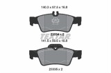Set placute frana TEXTAR 2333403