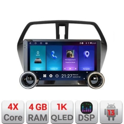 Navigatie Suzuki S-Cross Kit-337 Edotec 4+64 10.5 inch Incell 1K android Wifi 5Ghz gps internet CarStore Technology foto