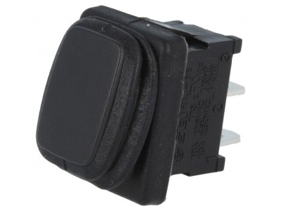 Comutator Basculant ON-OFF 10A 250V Negru IP65 foto