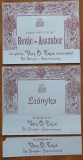 Cumpara ieftin 2 etichete interbelice de vin si o banderola din Sfantu Gheorghe , 4