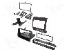 Rama adaptoare, 1 DIN, 2 DIN, Toyota, neagra, METRA - 99-8214TB