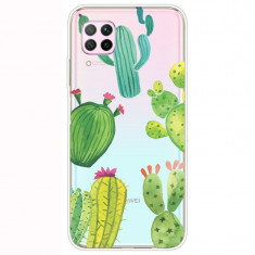 Husa TPU OEM Antisoc pentru Huawei P40 lite, Cactus, Multicolor