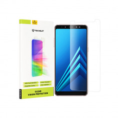 Folie Sticla pentru Samsung Galaxy A8 Plus 2018 Techsuit Clear Vision Glass Transparent