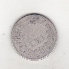 bnk mnd Romania 2 lei 1873 , argint