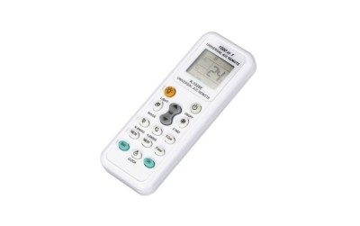 Telecomanda pentru aer conditionat, Plastic, Universal, Alb foto