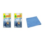 Odorizant auto Wunder- Baum Bottle 2 Pack Sport si Laveta Microfibra