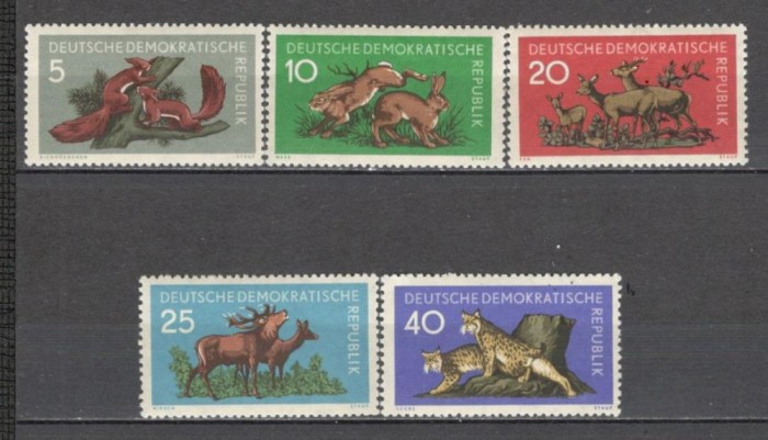 D.D.R.1959 Animale de padure SD.74