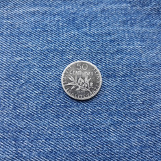 50 Centimes 1899 Franta argint