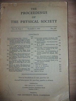 The proceedings of the physical society foto