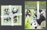 Guinea-Bissau 2012 - URSI PANDA - MNH, Nestampilat