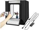 Lightbox portabil 60cm - cub cort foto cu led incorporat