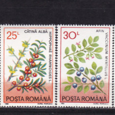 ROMANIA 1993 LP 1310 PLANTE MEDICINALE SERIE MNH