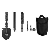 Lopata multifunctionala,pliabila,model Survival,negru,8 in 1,63 cm,NEO&nbsp;