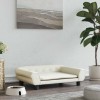 Gossi pat de caini, crem, 70x48x22 cm, catifea